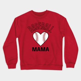 Best Mom Ever, Baseball Mom Mothers Day Gift Ideas Crewneck Sweatshirt